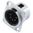 Kép 1/2 - NEUTRIK XLR mounting plug 5pin NC5MDL-1