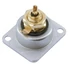 Kép 3/3 - NEUTRIK RCA Mounting Socket bk NF2D0