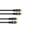 Kép 1/4 - OMNITRONIC RCA cable 2x2 0.9m