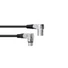 Kép 1/3 - OMNITRONIC XLR cable 3pin 1.5m 90° bk