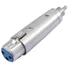 Kép 1/2 - OMNITRONIC Adapter RCA(M)/XLR(F)