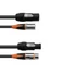 Kép 1/2 - EUROLITE Combi Cable DT-2 DMX IP T-Con/3-pin XLR 3m