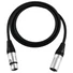 Kép 2/2 - PSSO XLR Cable 3-pin 1m bk Neutrik