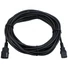 Kép 2/3 - OMNITRONIC IEC Extension 3x1.5 10m bk