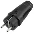 Kép 1/2 - PC ELECTRIC Safety Plug Rubber bk