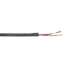 Kép 2/7 - OMNITRONIC Microphone Cable 2x0.22 100m bk + plugs