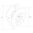 Kép 5/5 - SCHILL Cable Drum IT380.RM A=385/C=142