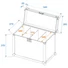 Kép 2/7 - ROADINGER Flightcase EC-SL4M 4x SLS size M