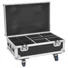 Kép 1/6 - ROADINGER Flightcase 4x AKKU IP UP-4 Plus HCL Spot WDMX with Charging Function