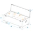 Kép 5/5 - ROADINGER Flightcase 1x LED SL-350/SL-160 with wheels