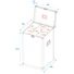 Kép 7/7 - ROADINGER Flightcase 4x LED IP T-Bar 16 QCL Bar