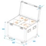 Kép 5/5 - ROADINGER Flightcase 4x LED IP PAR 7x8W QCL/7x9W SCL with wheels