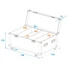 Kép 5/5 - ROADINGER Flightcase 4x LED PLL-480 with wheels