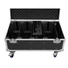 Kép 4/6 - ROADINGER Flightcase 4x LED PMB-4 COB QCL with wheels