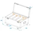 Kép 5/5 - ROADINGER Flightcase 4x LED CLS-18 QCL RGB/WW with wheels