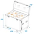 Kép 7/7 - ROADINGER Flightcase 2x DMH-640 with wheels