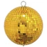 Kép 1/2 - EUROLITE Mirror ball 15cm gold