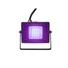 Kép 3/7 - EUROLITE LED IP FL-10 SMD purple