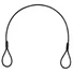 Kép 2/3 - EUROLITE Steel Rope (SC) 400x3mm black