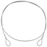 Kép 2/3 - EUROLITE Steel Rope (SC) 900x3mm silver