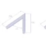 Kép 2/2 - ALUTRUSS SINGLELOCK SPAC-19 QUICK-LOCK Corner 45°