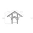 Kép 2/2 - ALUTRUSS BILOCK BQ2-PAL31H 3-way Corner 90°