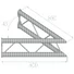 Kép 2/2 - ALUTRUSS BISYSTEM PV-19 2-way 45° vertical