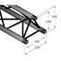 Kép 2/3 - ALUTRUSS DECOLOCK DQ3-4000 3-way Cross Beam