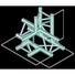 Kép 2/2 - ALUTRUSS DECOLOCK DQ3-PAT42 4-way T-Piece \/