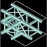 Kép 2/2 - ALUTRUSS DECOLOCK DQ4-PAT35 3-way T-Piece 90°