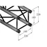 Kép 2/2 - ALUTRUSS DECOLOCK DQ4-S250 4-way Cross Beam bk