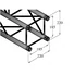 Kép 2/2 - ALUTRUSS DECOLOCK DQ4-S1000 4-way Cross Beam bk