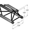 Kép 2/3 - ALUTRUSS DECOLOCK DQ3-S2000 3-way Cross Beam bk