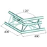 Kép 3/3 - ALUTRUSS DECOLOCK DQ3-SPAC22 2-way Corner 120° bk