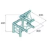 Kép 2/2 - ALUTRUSS DECOLOCK DQ3-SPAL32 3-way Corner 90° bk