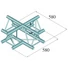 Kép 2/2 - ALUTRUSS DECOLOCK DQ3-SPAC41 4-way Cross Piece bk