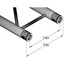 Kép 2/2 - ALUTRUSS BILOCK E-GL22 710 2-way Cross Beam