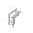 Kép 2/2 - ALUTRUSS TRILOCK E-GL33 C-25 2-way Corner 90° \/