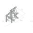 Kép 2/2 - ALUTRUSS TRILOCK E-GL33 C-31 3-way Corner