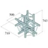 Kép 2/2 - ALUTRUSS TRILOCK 6082AT-51 5-way Piece \/