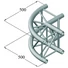Kép 2/4 - ALUTRUSS QUADLOCK QL-ET34 C-21R 2-way Corner 90°