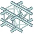Kép 2/2 - ALUTRUSS QUADLOCK QL-ET34 C-41 4-way Cross Piece