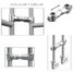 Kép 2/2 - GUIL TMQ-02/440 Stage Rail 188 cm (Aluminium Version) bk