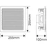 Kép 6/7 - OMNITRONIC CSQ-6 Ceiling Speaker