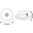 Kép 5/6 - OMNITRONIC WF-4 Flush-Mount Speaker