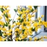 Kép 8/8 - EUROPALMS Forsythia tree with 3 trunks, artificial plant, yellow, 150cm