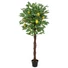 Kép 1/4 - EUROPALMS Lemon tree, artificial plant, 150cm