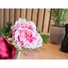 Kép 4/8 - EUROPALMS Peony Branch classic, artificial plant, pink, 80cm