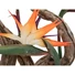 Kép 4/4 - EUROPALMS Bird-of-paradise Spray, artificial plant, orange, 95cm