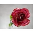 Kép 8/8 - EUROPALMS Crystal rose, burgundy, artificial flower, 81cm 12x